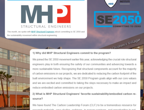 MHP’s commitment to SE 2050 Sustainability Movement